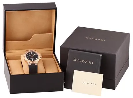 Bulgari Diagono 102326 DPP41GSD 41mm Rose gold Black 9