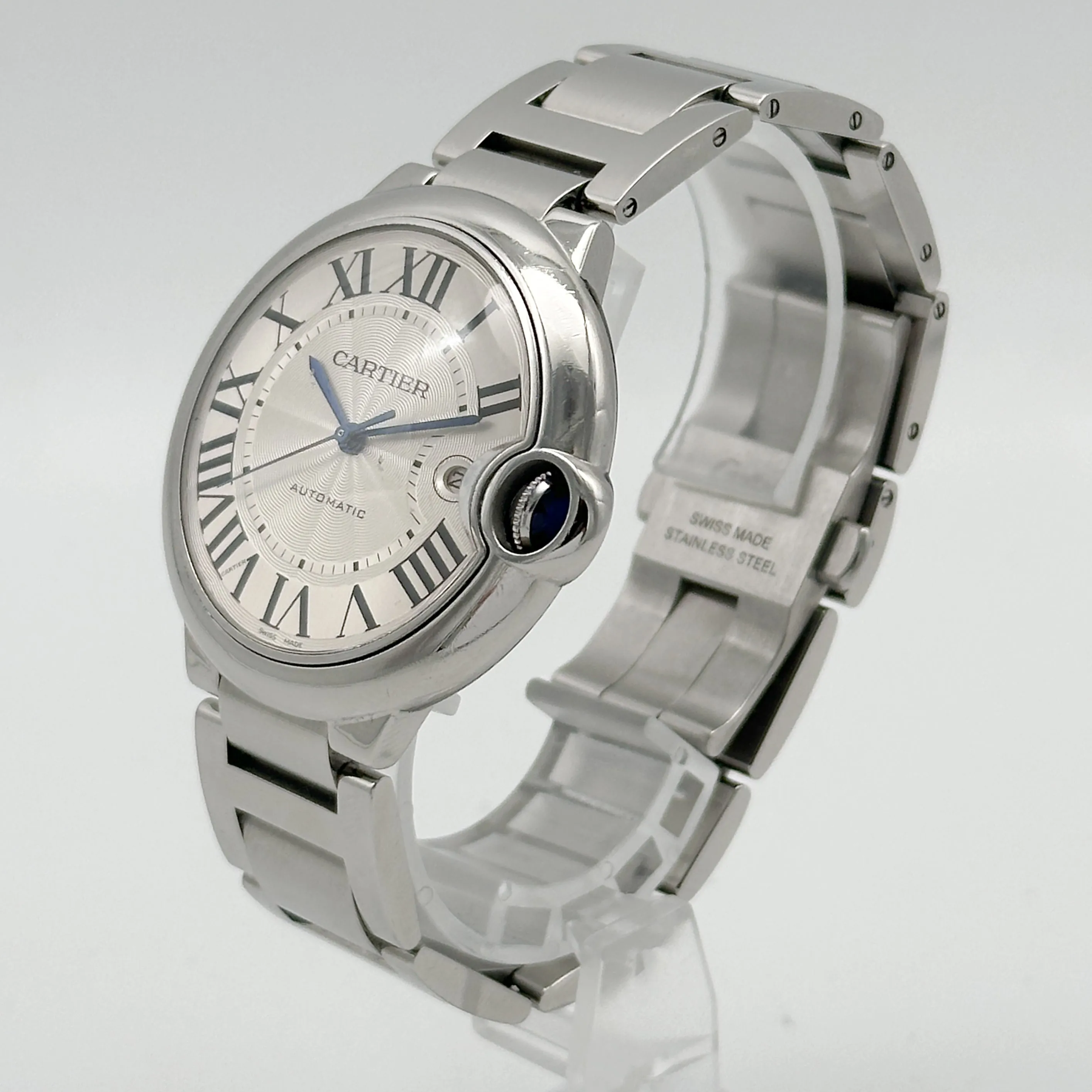 Cartier Ballon Bleu 3001 Stainless steel White 1