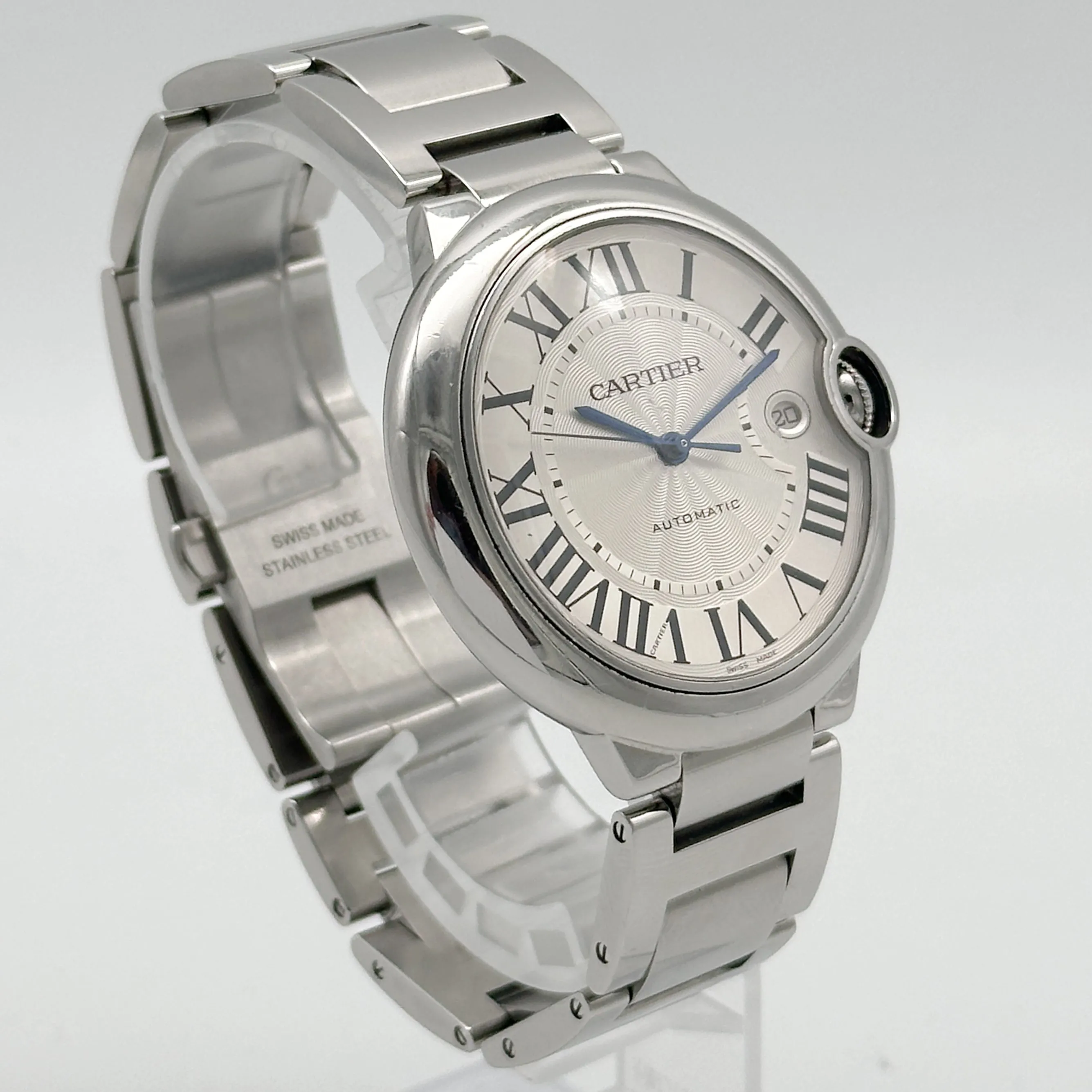 Cartier Ballon Bleu 3001 Stainless steel White 2