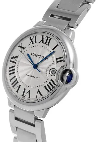 Cartier Ballon Bleu 42mm W69012Z4 42mm Stainless steel Silver 1