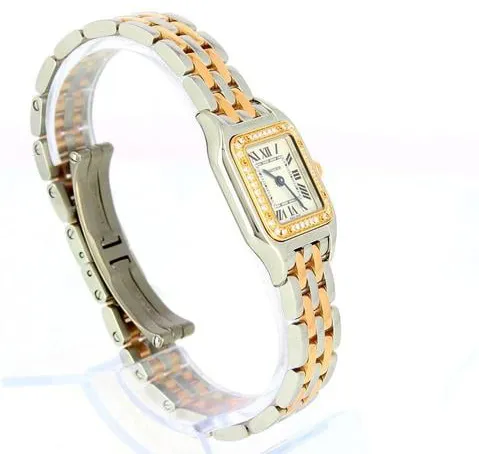 Cartier Panthère W3PN0006 22mm Yellow gold and Stainless steel Silver 2