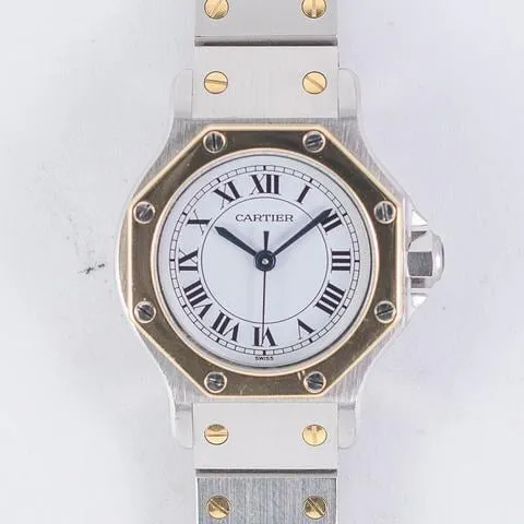 Cartier Santos 0907 25mm Yellow gold and Stainless steel