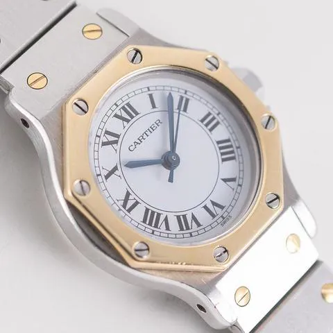 Cartier Santos 0907 25mm Yellow gold and Stainless steel 3