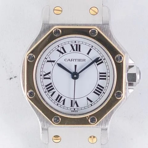 Cartier Santos 0907 25mm Yellow gold and Stainless steel 7