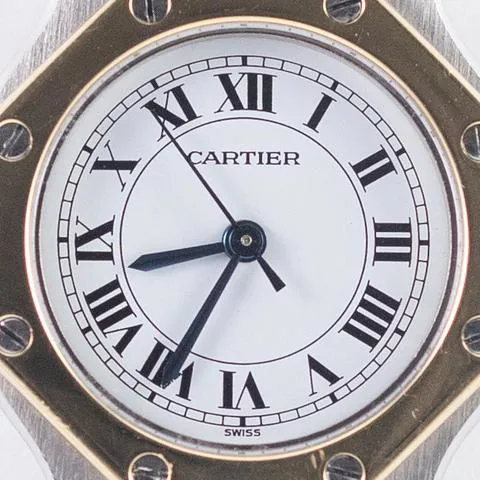 Cartier Santos 0907 25mm Yellow gold and Stainless steel 8