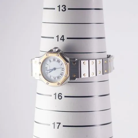 Cartier Santos 0907 25mm Yellow gold and Stainless steel 12