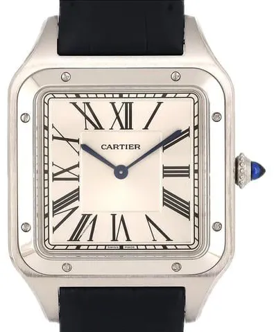 Cartier Santos Dumont WSSA0032 34mm Silver