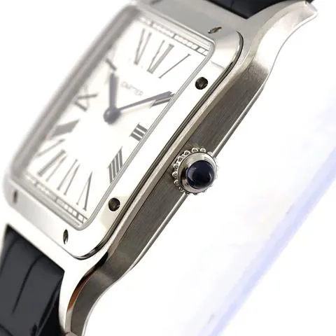 Cartier Santos Dumont WSSA0032 34mm Silver 2