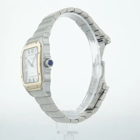 Cartier Santos W2SA0009 40mm Yellow gold and Stainless steel Silver 6