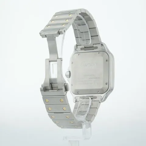 Cartier Santos W2SA0009 40mm Yellow gold and Stainless steel Silver 9