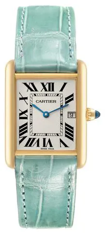 Cartier Tank Louis Cartier W1529756 25mm Yellow gold Silver 2