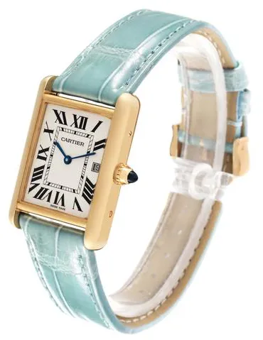 Cartier Tank Louis Cartier W1529756 25mm Yellow gold Silver 5