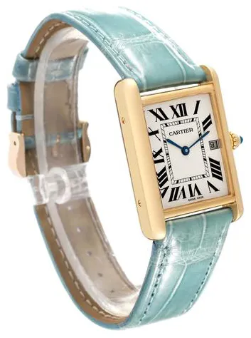 Cartier Tank Louis Cartier W1529756 25mm Yellow gold Silver 6