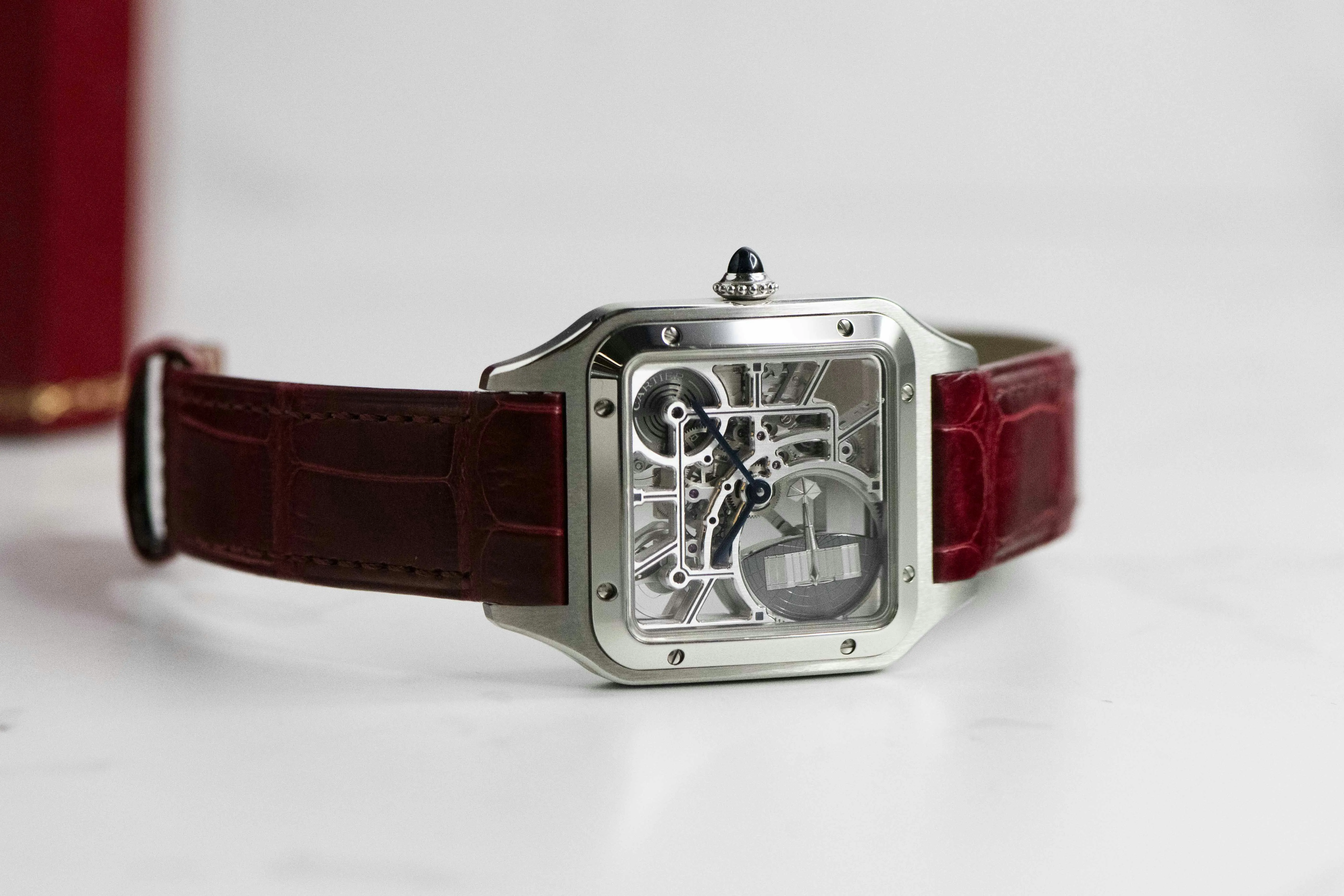 Cartier Santos Dumont WHSA0032 43.5mm Stainless steel 1