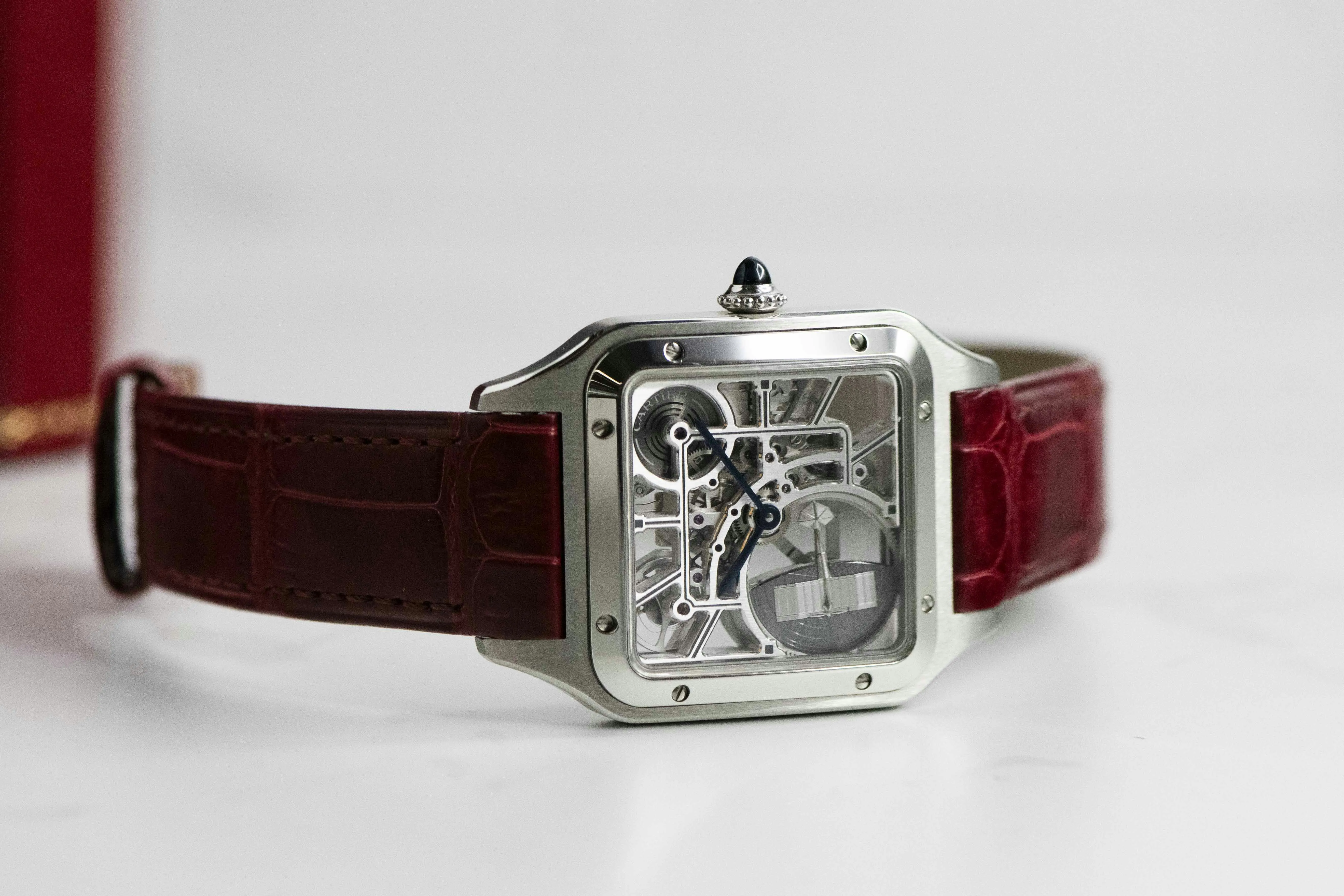 Cartier Santos Dumont WHSA0032 43.5mm Stainless steel 2