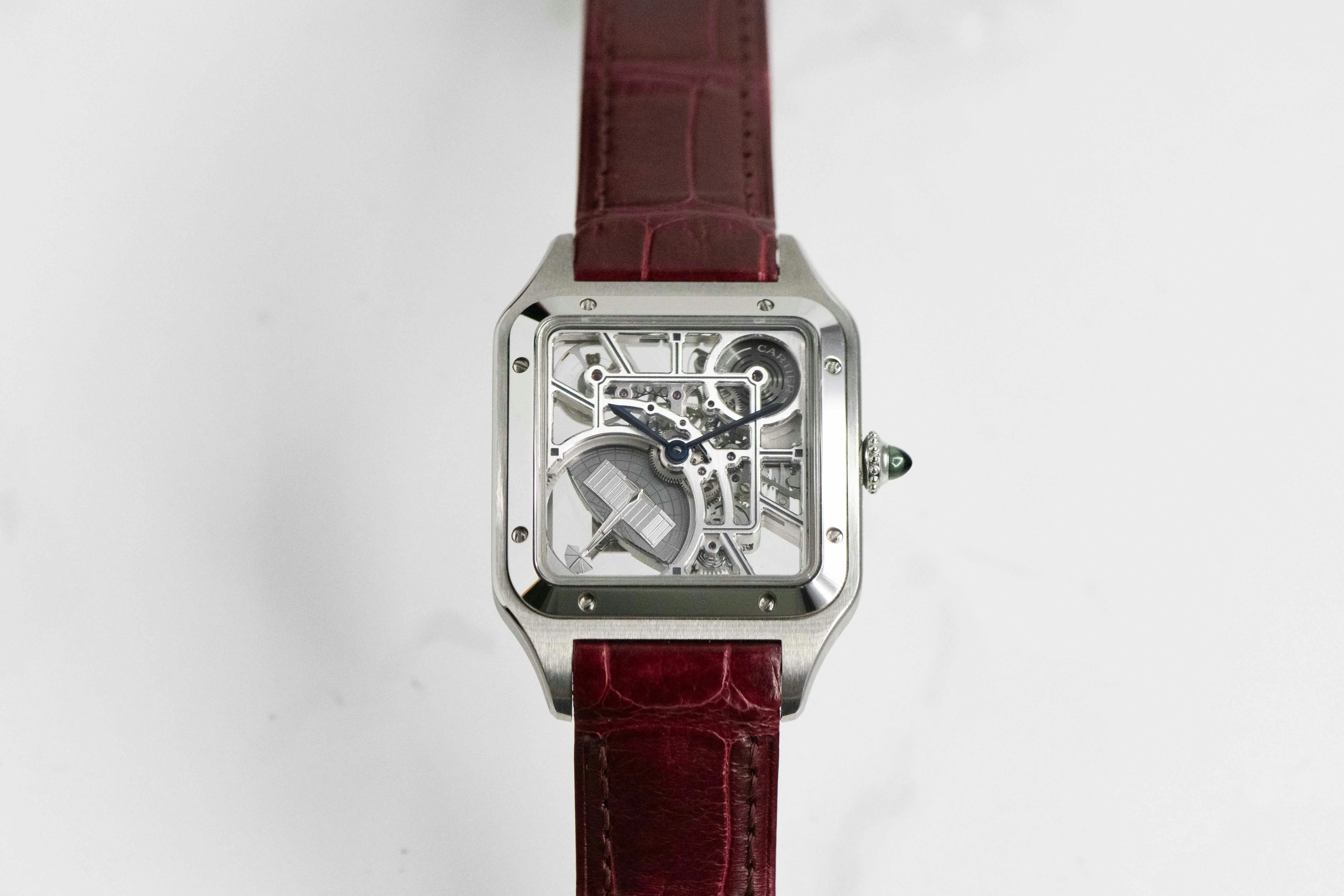 Cartier Santos Dumont WHSA0032 43.5mm Stainless steel 6