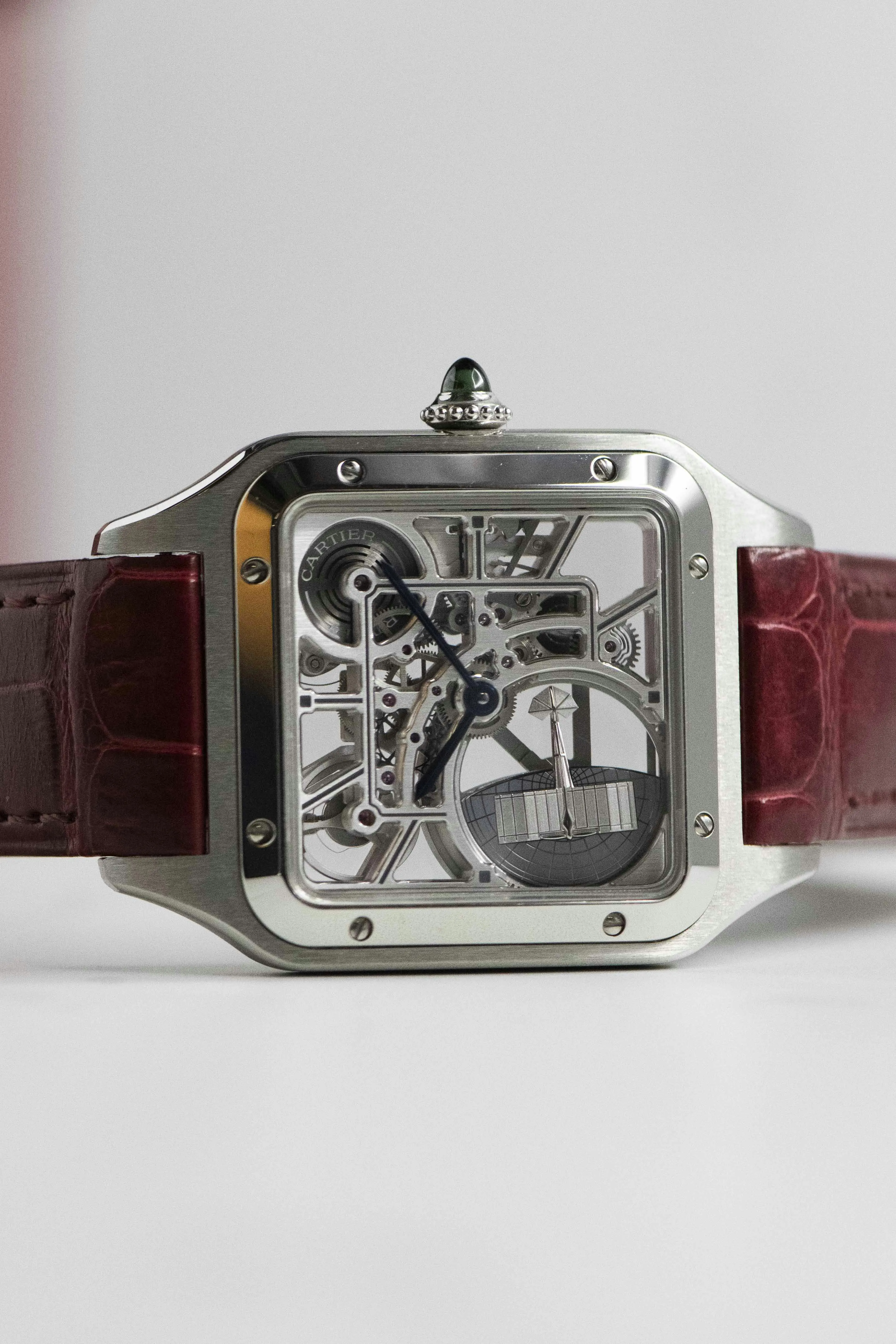 Cartier Santos Dumont WHSA0032 43.5mm Stainless steel 9