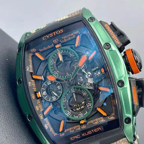 Cvstos Challenge 41mm Titanium Orange