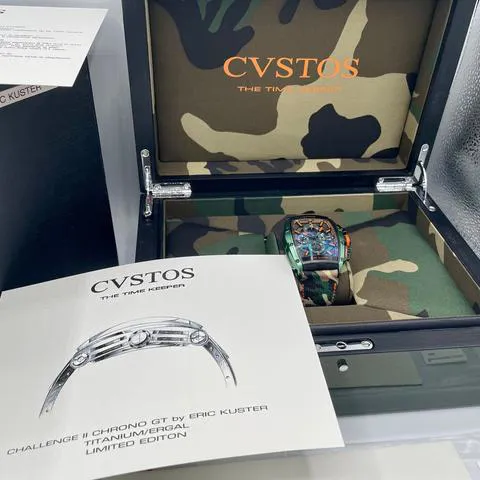 Cvstos Challenge 41mm Titanium Orange 7