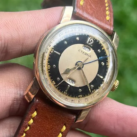 Enicar 35mm Yellow gold Black 1