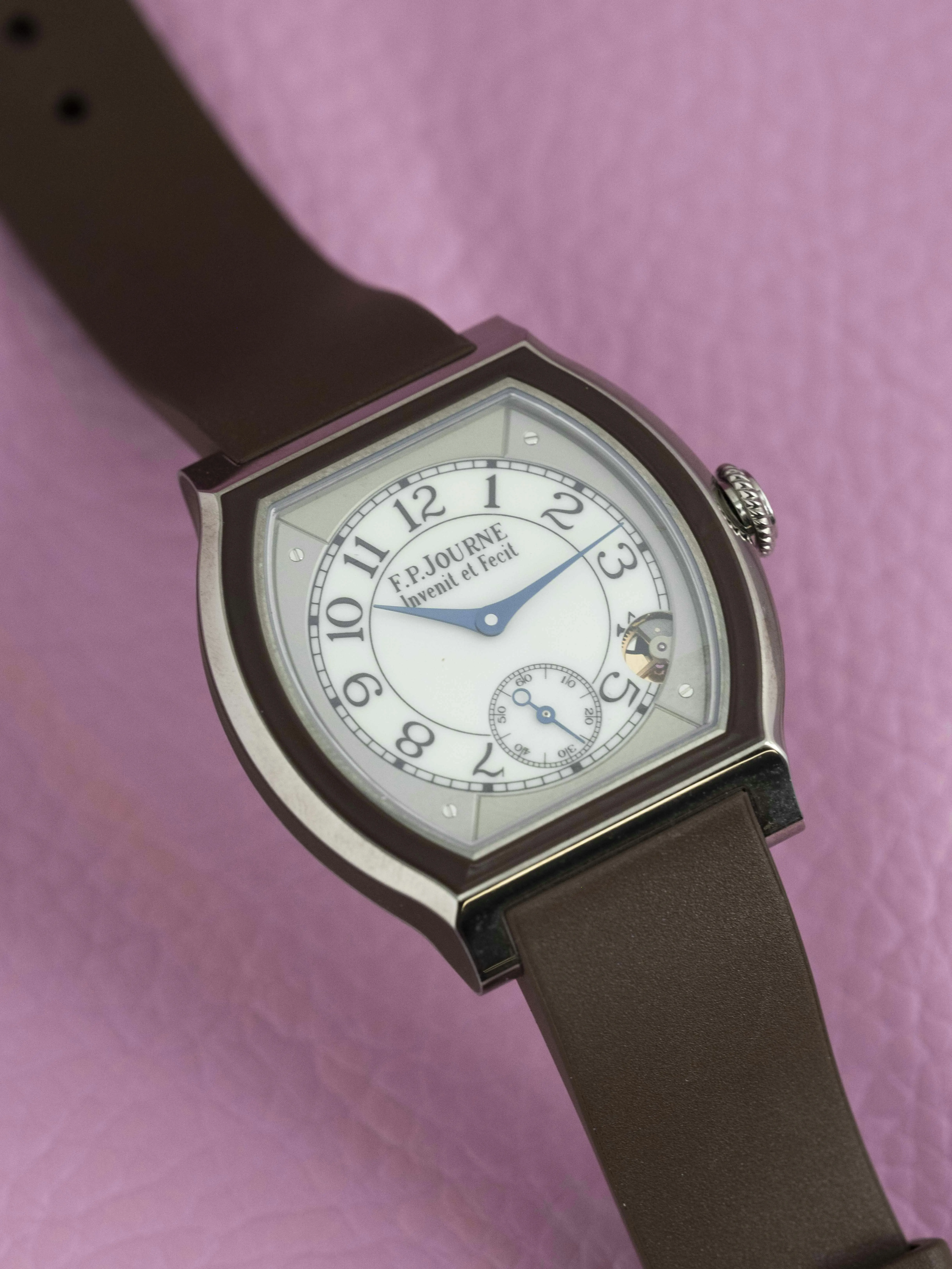 F.P. Journe Elegante 35mm Titanium White 4