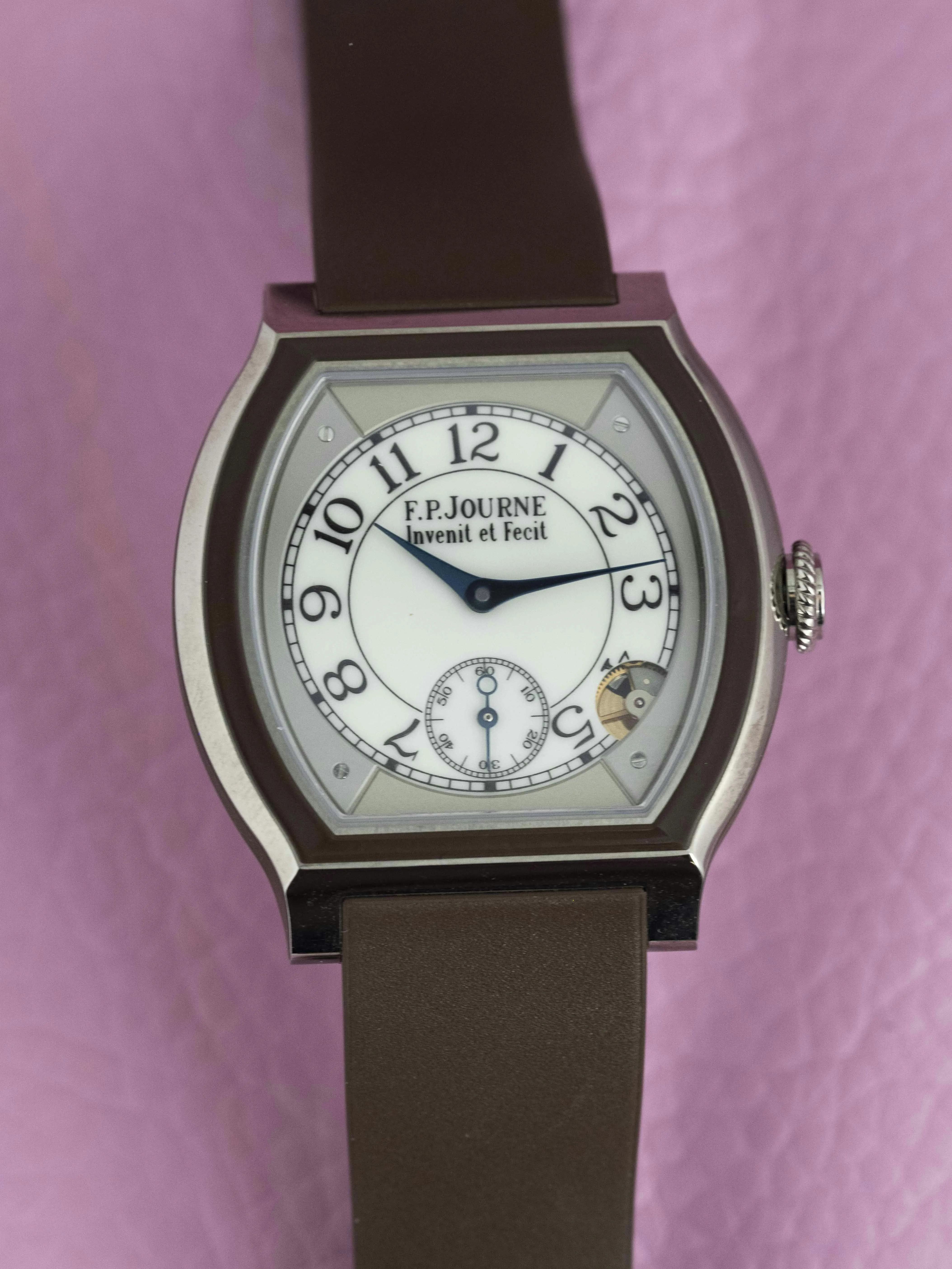 F.P. Journe Elegante 35mm Titanium White 5