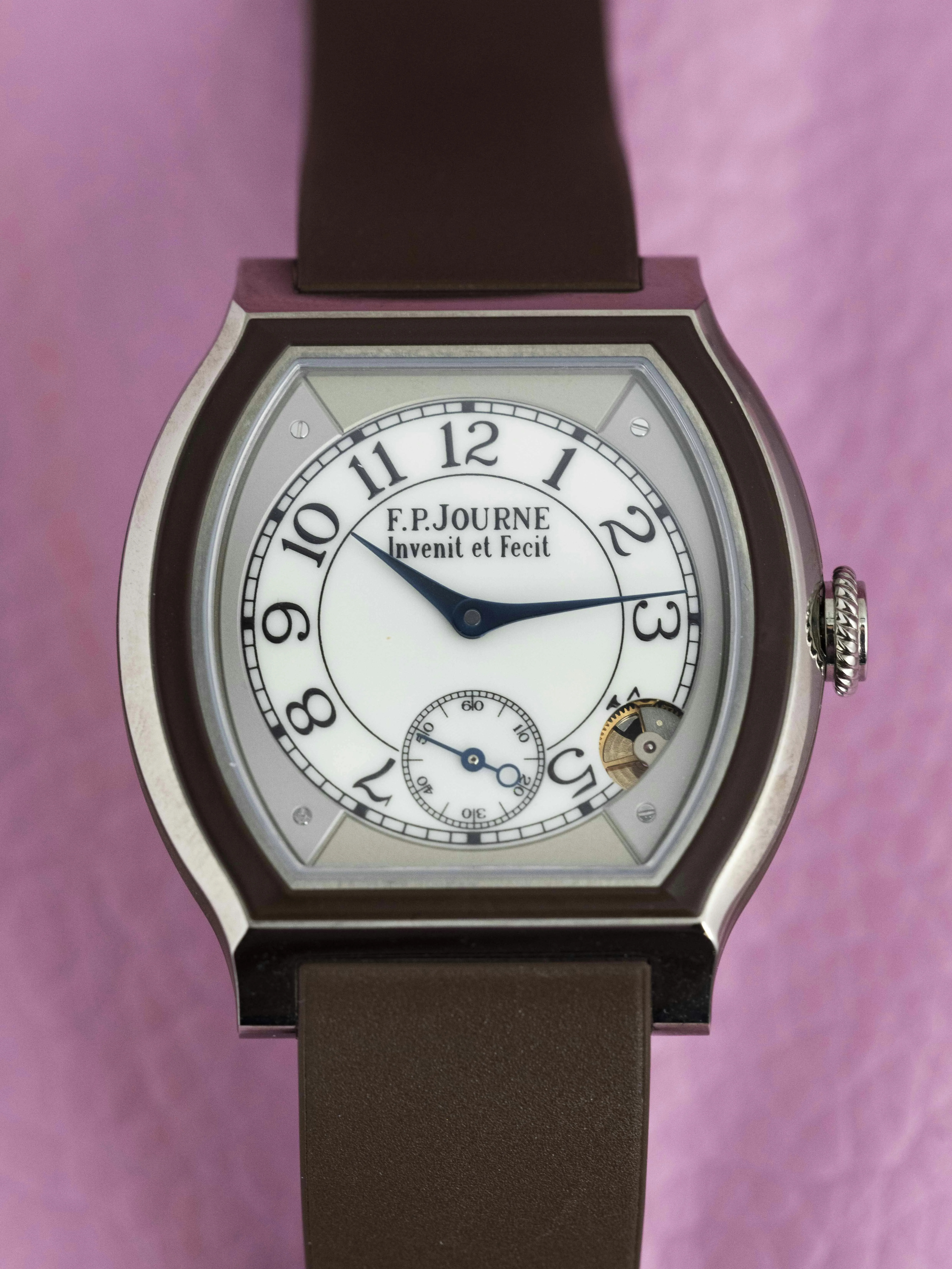 F.P. Journe Elegante 35mm Titanium White 6