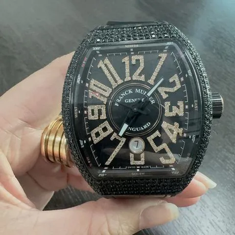 Franck Muller Vanguard V 45 SC DT 44mm Stainless steel Black