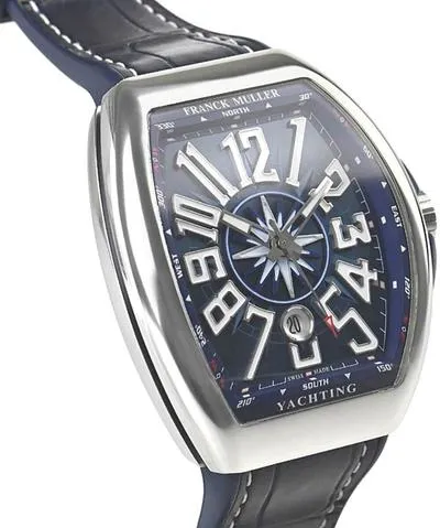 Franck Muller Vanguard V 45 SC DT 44mm Stainless steel Blue 2