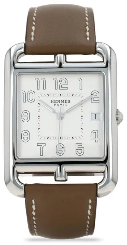 Hermès Cape Cod 412184 43mm Stainless steel Gray