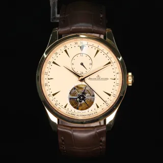 Jaeger-LeCoultre Master Grande Tradition 1662510 Pink gold Beige