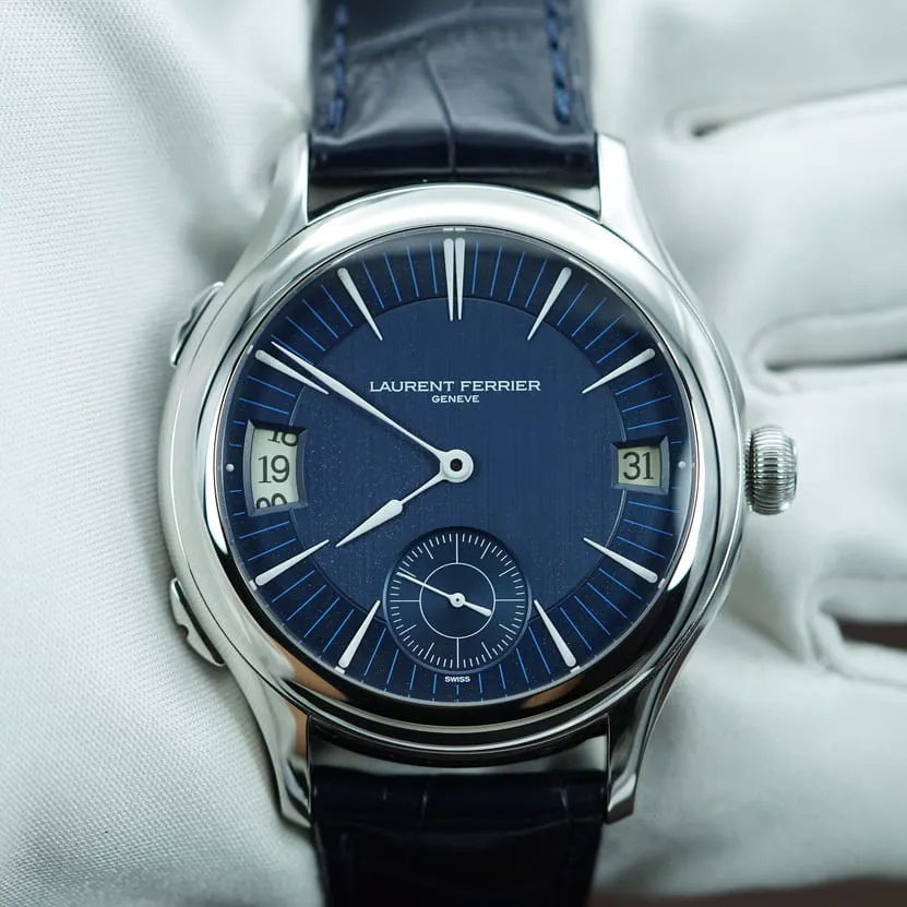 Laurent Ferrier Classic LCF007.AC.CW1 41mm Stainless steel Blue