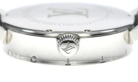 Louis Vuitton QA104 34mm Stainless steel Silver 5