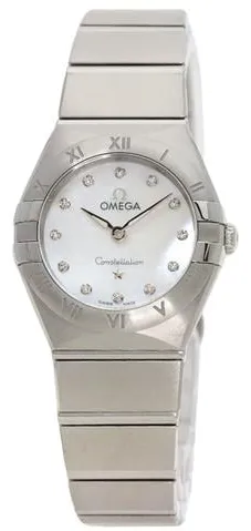 Omega Constellation Ladies 25mm Stainless steel White