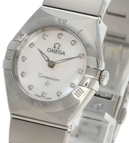 Omega Constellation Ladies 25mm Stainless steel White 2