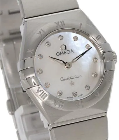 Omega Constellation Ladies 25mm Stainless steel White 3