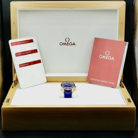 Omega Seamaster 300 234.63.41.21.99.002 41mm Yellow gold Blue 5