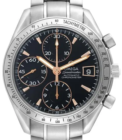 Omega Speedmaster Date 3511.50.00 39mm Stainless steel Black 1