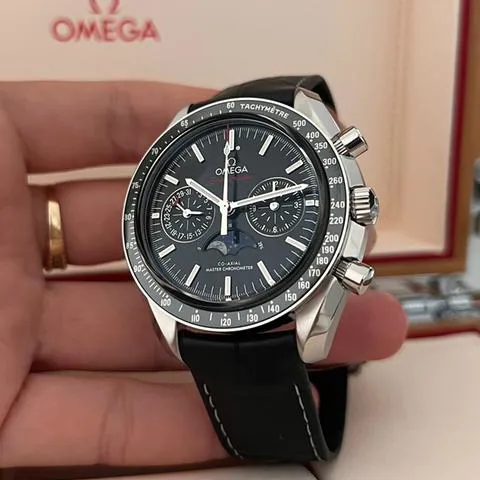 Omega Speedmaster Professional Moonwatch Moonphase 304.33.44.52.01.001 44.5mm Stainless steel Black