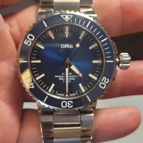 Oris Aquis 01 400 7763 4135-07 8 24 09PEB 43.5mm Stainless steel Blue 16