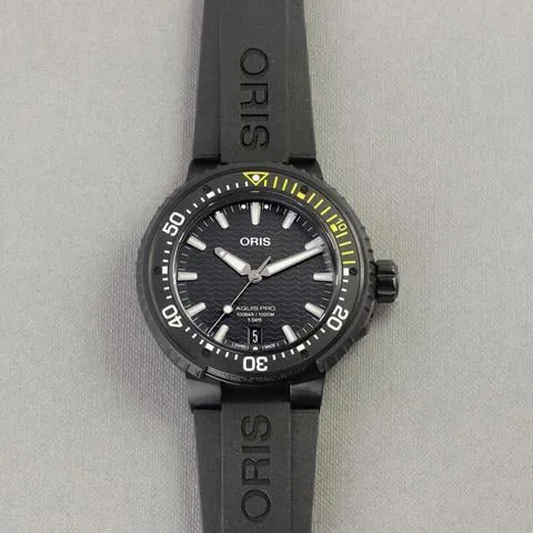 Oris Aquis 01 400 7767 7754-07 426 64BTEB 49.5mm Titanium Black