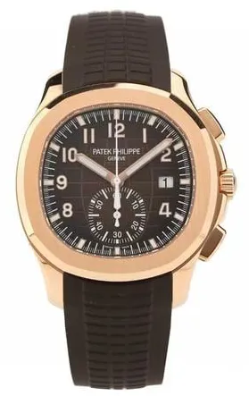 Patek Philippe Aquanaut 5968R-001 42mm Rose gold Brown