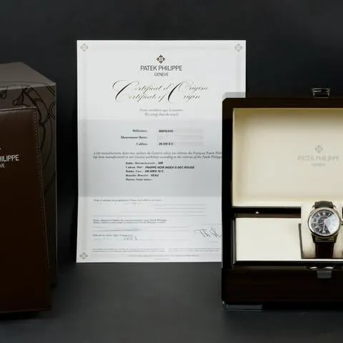 Patek Philippe Calatrava 6007G-010 40mm White gold Black 10