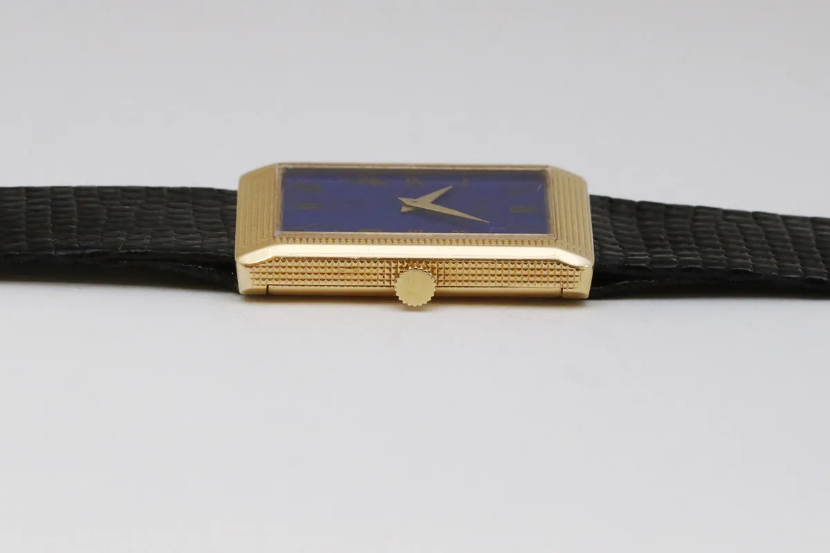 Piaget 9151 24mm Yellow gold and 18k yellow gold Lapis lazuli 4