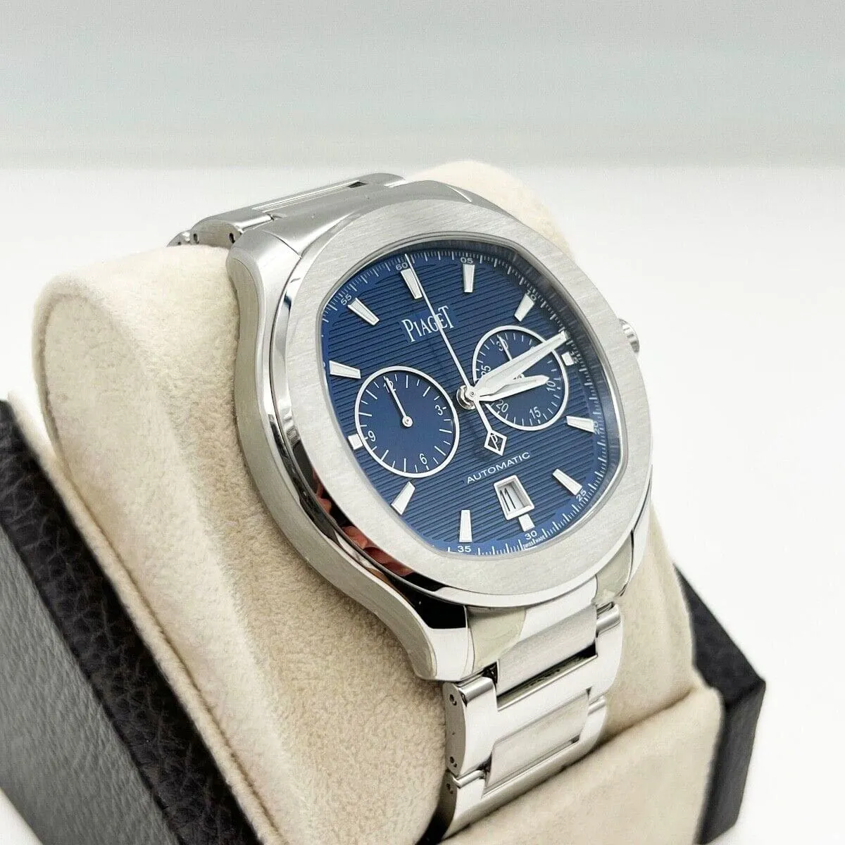 Piaget Polo G0A41006 42mm Stainless steel Blue 2