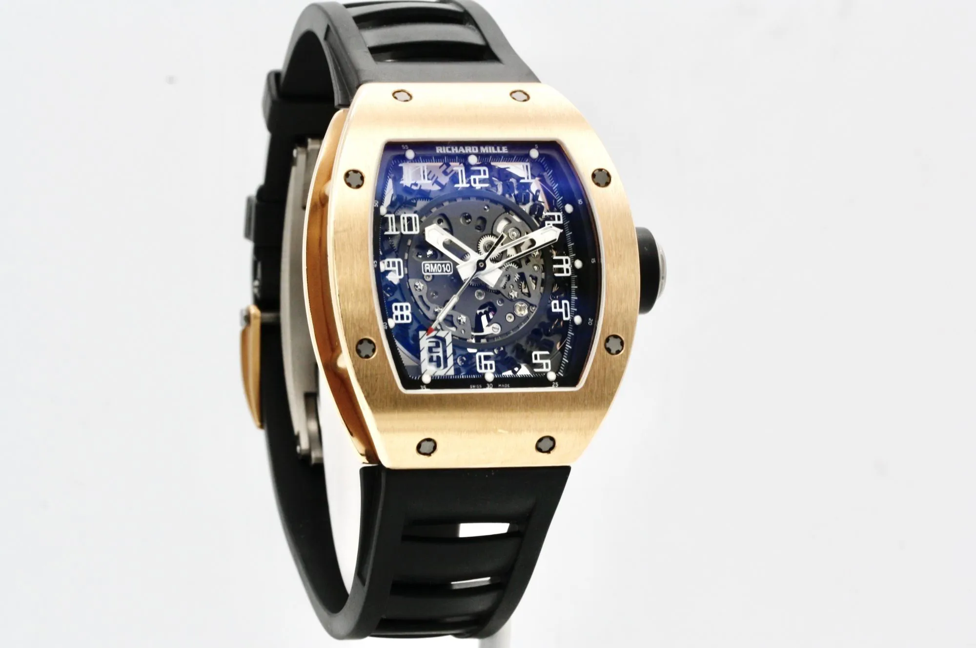 Richard Mille RM 010 RM 010 40mm Rose gold Transparent