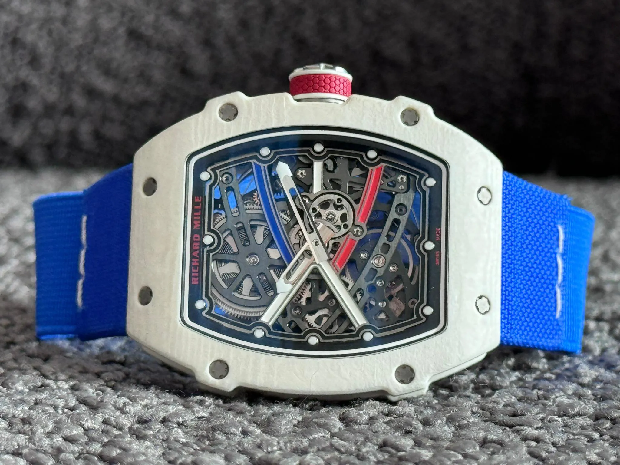 Richard Mille Extra Flat RM67-02 38.5mm Carbon fiber Skeletonized 1