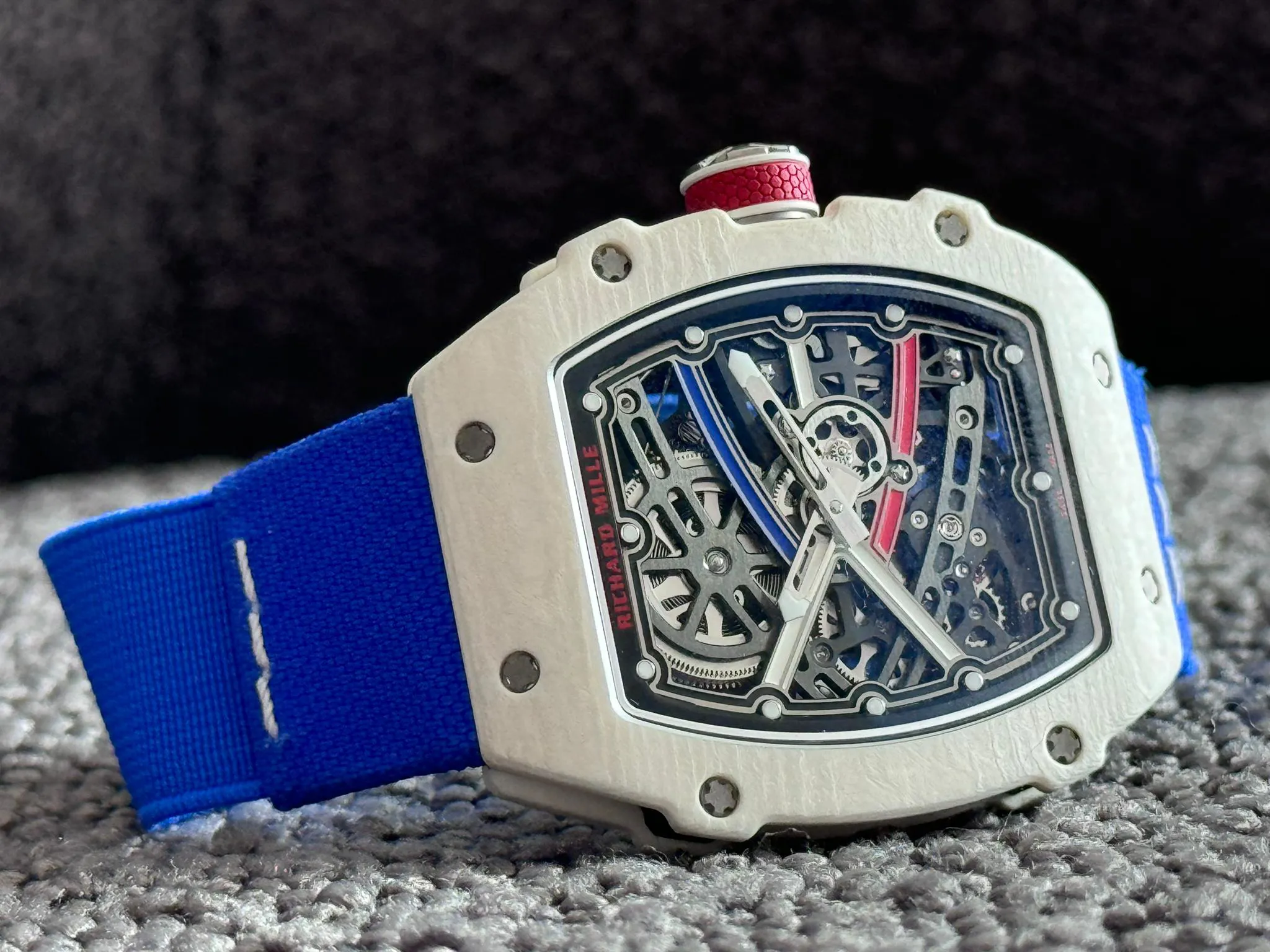 Richard Mille Extra Flat RM67-02 38.5mm Carbon fiber Skeletonized 2