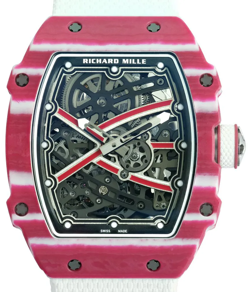 Richard Mille RM 67-02 Extra Flat - Mutaz Essa Barshim RM67-02 38.5mm Carbon fiber Skeletonized