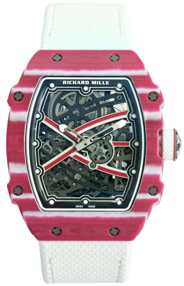 Richard Mille RM 67-02 Extra Flat - Mutaz Essa Barshim RM67-02 38.5mm Carbon fiber Skeletonized 1